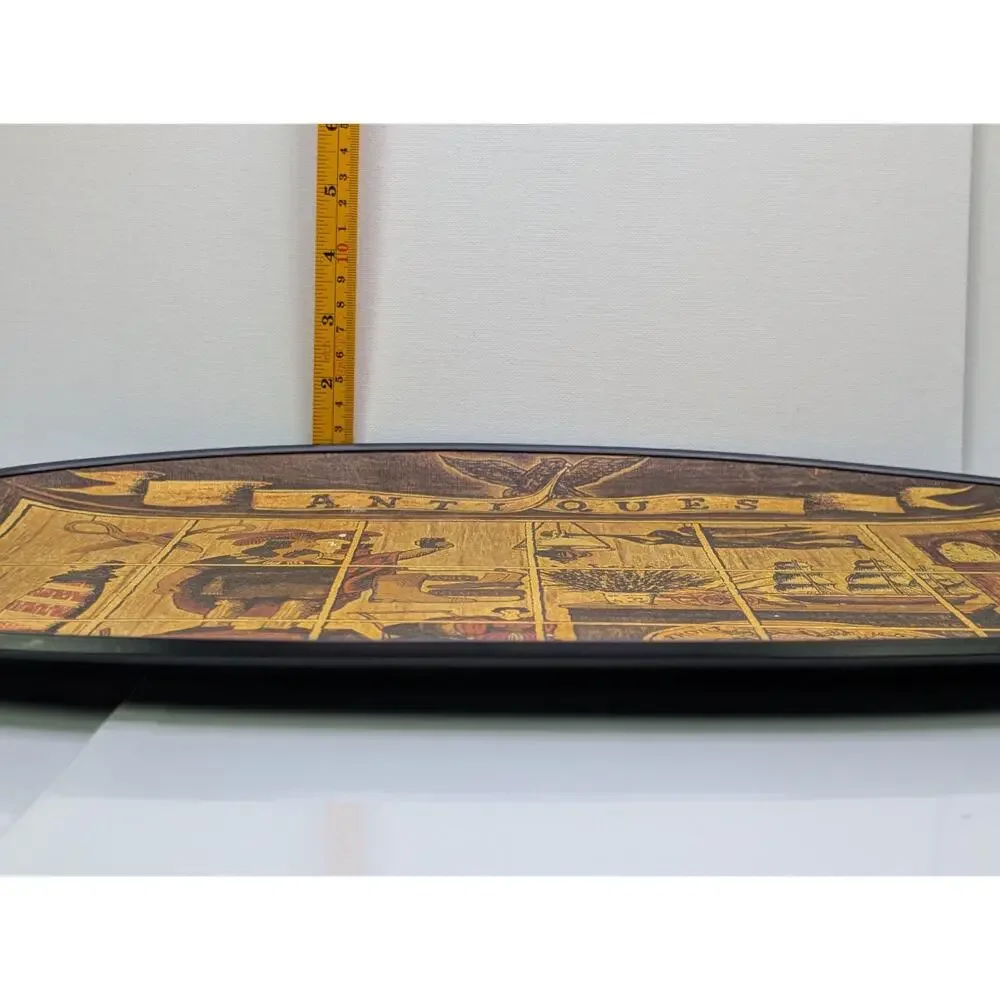 Vintage Gift Gallery Japan Antiques Serving Tray Oval 19